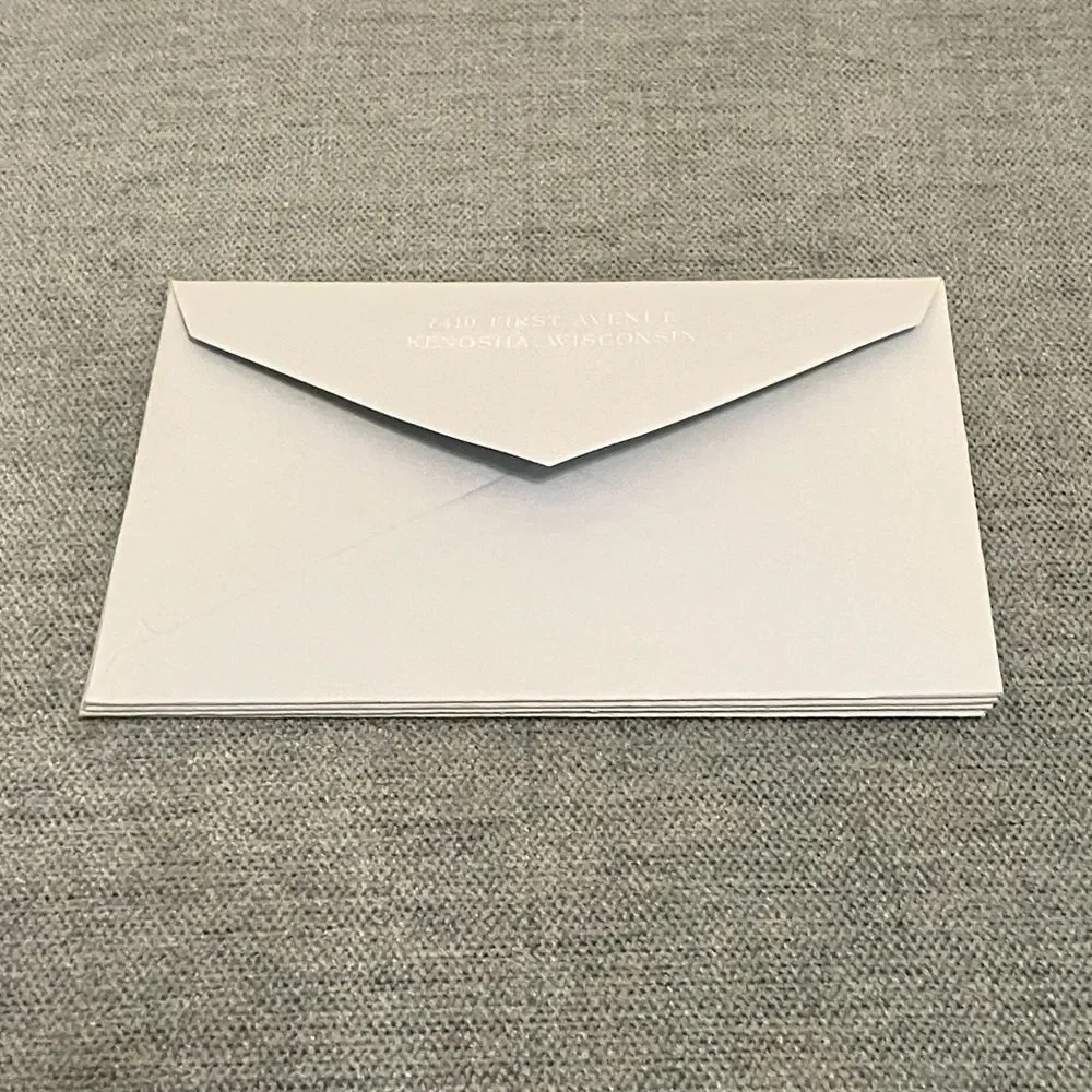 10 Blue Envelopes